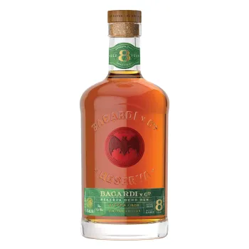 Bacardi Reserva Ocho Rye Cask Finish Rum 1L