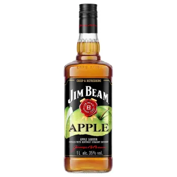 Jim Beam Apple Bourbon Whiskey 1L