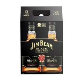 Jim Beam Black Twinpack (GTR) 45%