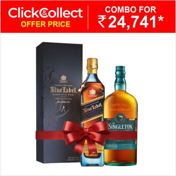 Johnnie Walker Blue Label & The Singleton Golden Autumn 2X1 L