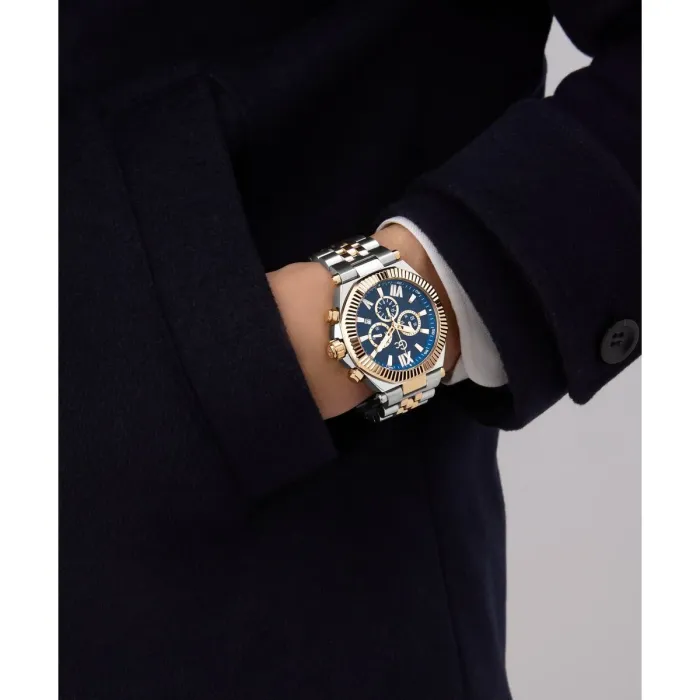 GC Men Blue Stainless Steel Watch