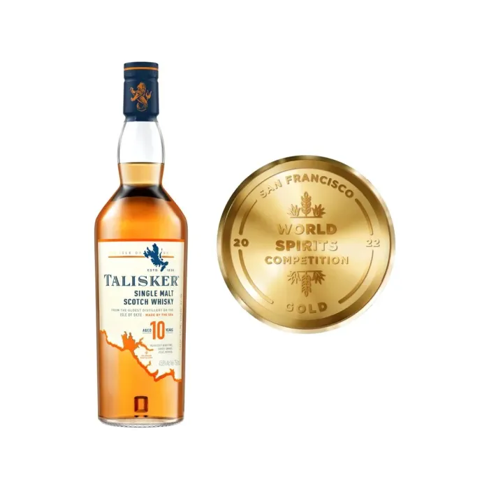 Talisker 10 Year Old Single Malt Scotch Whisky 75CL | Delhi Duty Free