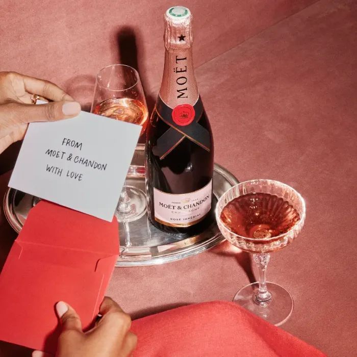 Moët & Chandon Rosé Impérial Gift Box 75cl
