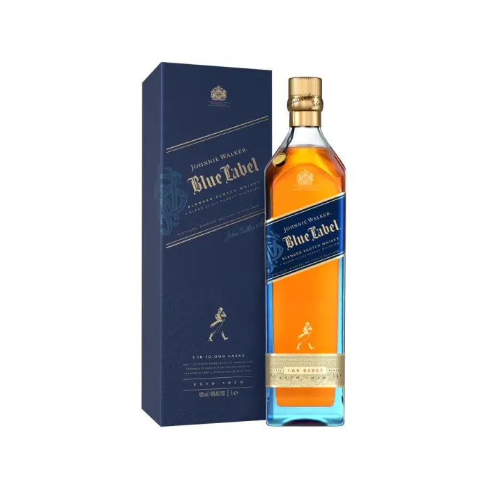 ウイスキー Johnnie Walker Blue Label 1L 43% Johnnie Walker Blue Label Blended Scotch Whisky 1L