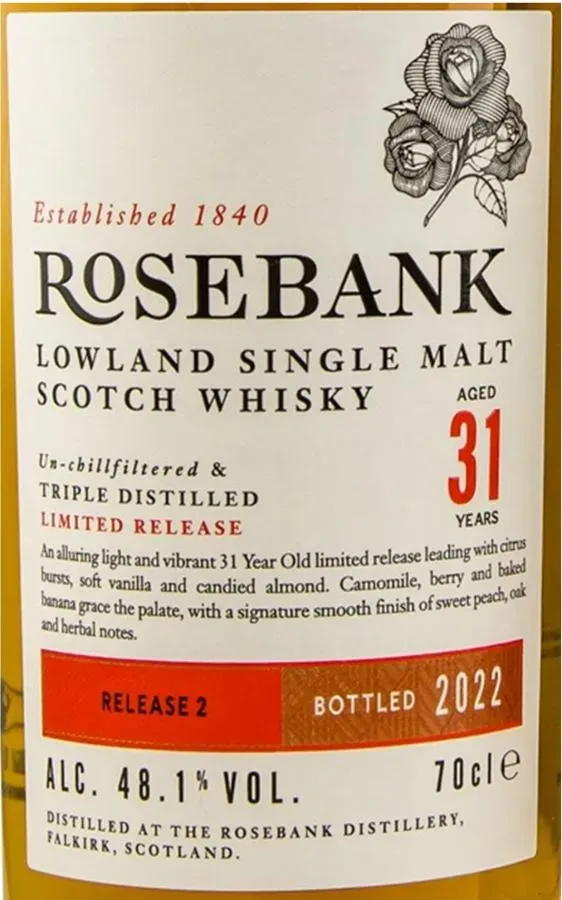 Rosebank 31 YO