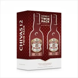 Chivas Regal 12 YO Twin Pack Blended Scotch Whisky 2x1L