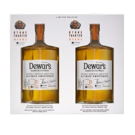 Dewar's Double Double 21-Year-Old Stone Toasted Discovery Pack 2 X
