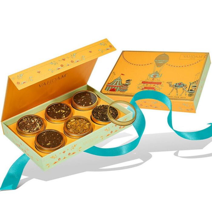 Adventures Of Chai Teas Gift Set Of 6 Chai Teas