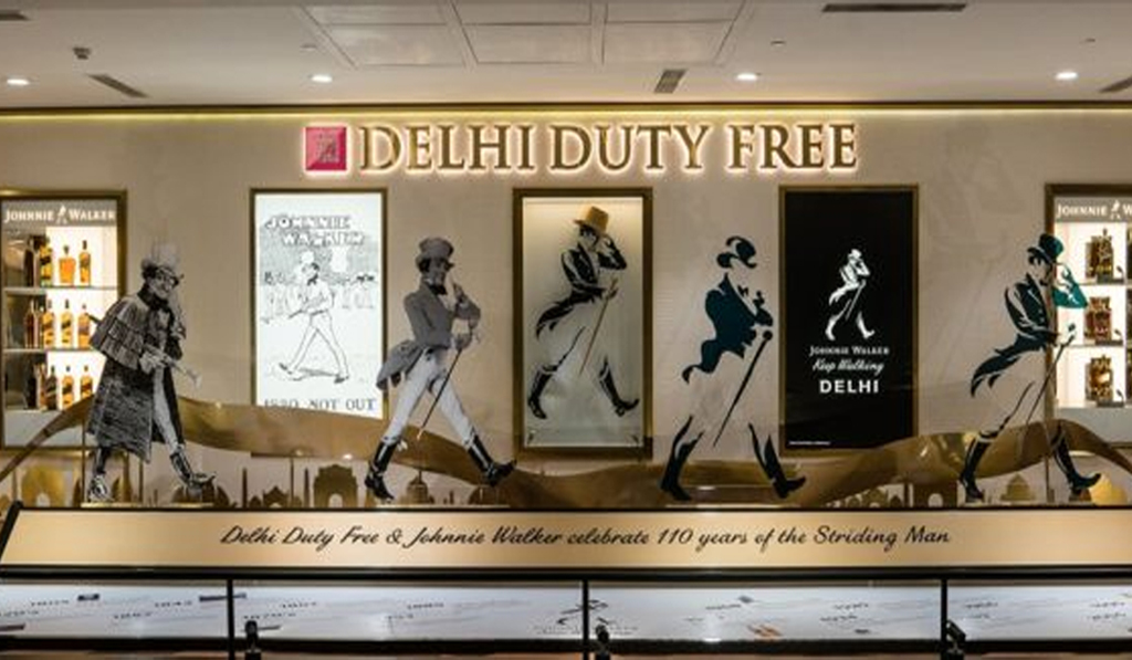 Keep Walking: Delhi Duty Free and Diageo celebrate Johnnie Walker’s Striding Man