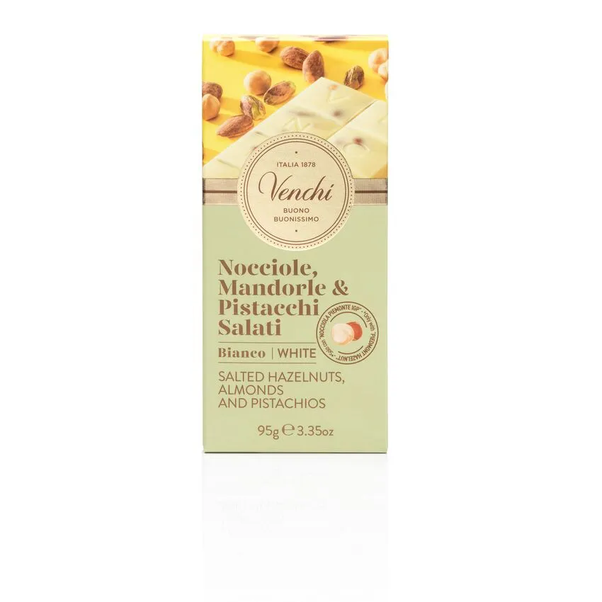 WHITE WITH SALTED NUTS BAR