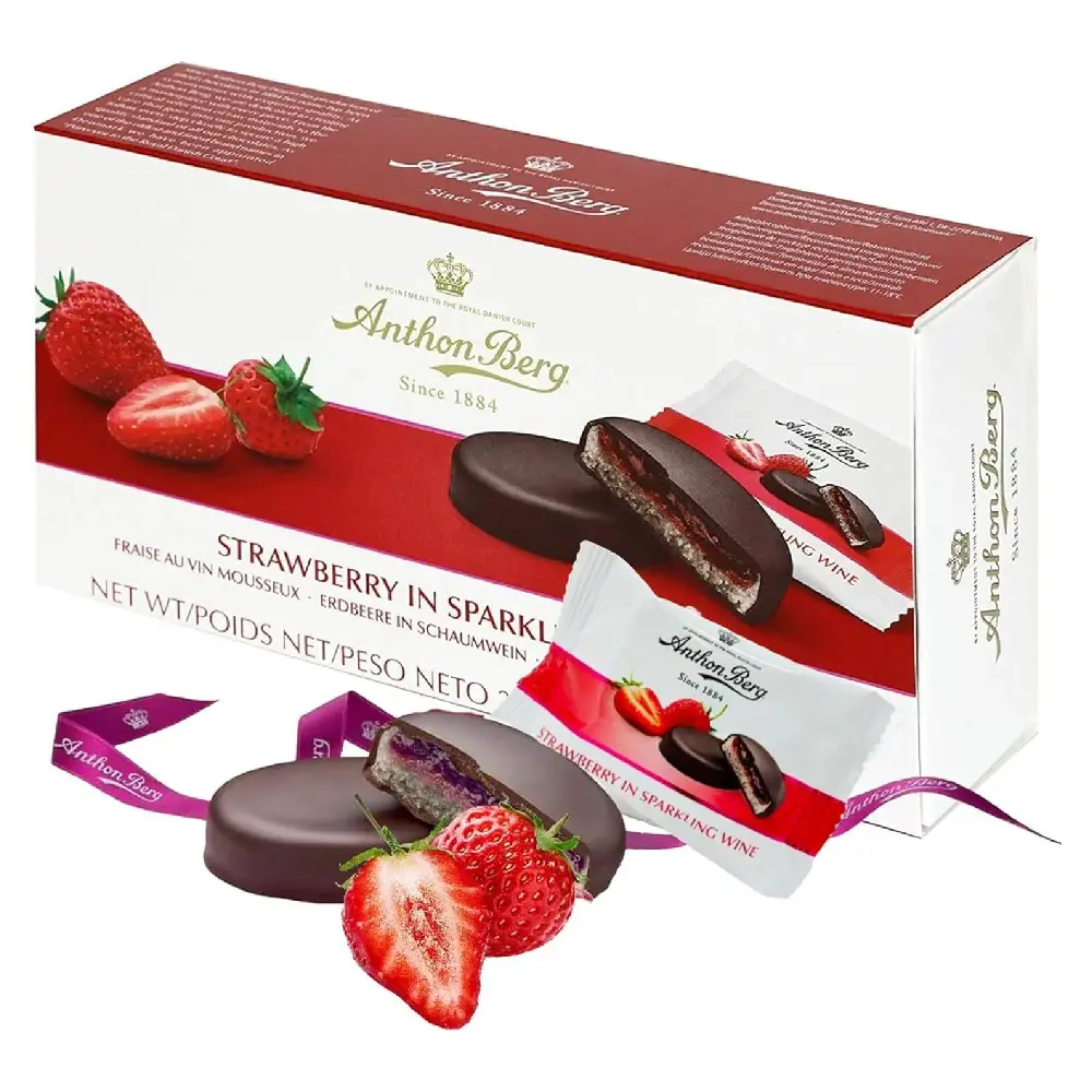 Strawberry in Sparkling Wine 12x220g