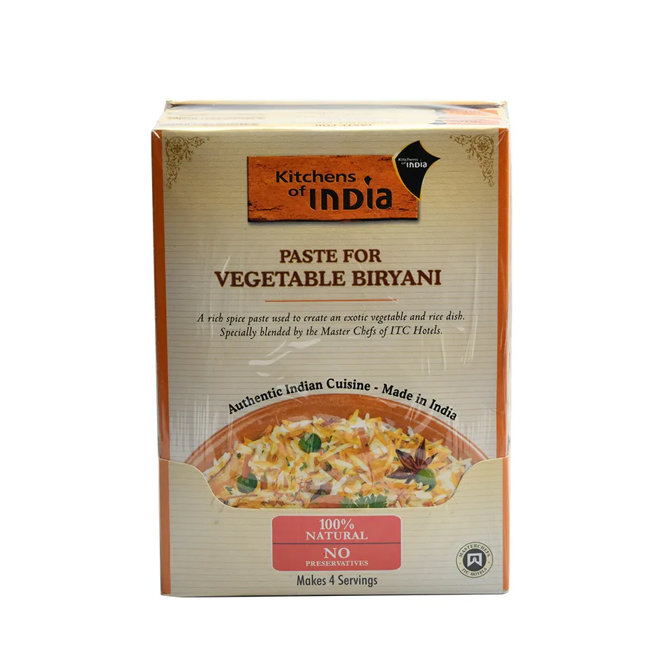 Kitchens Of India Veg Biryani Curry 100gm (TDL)