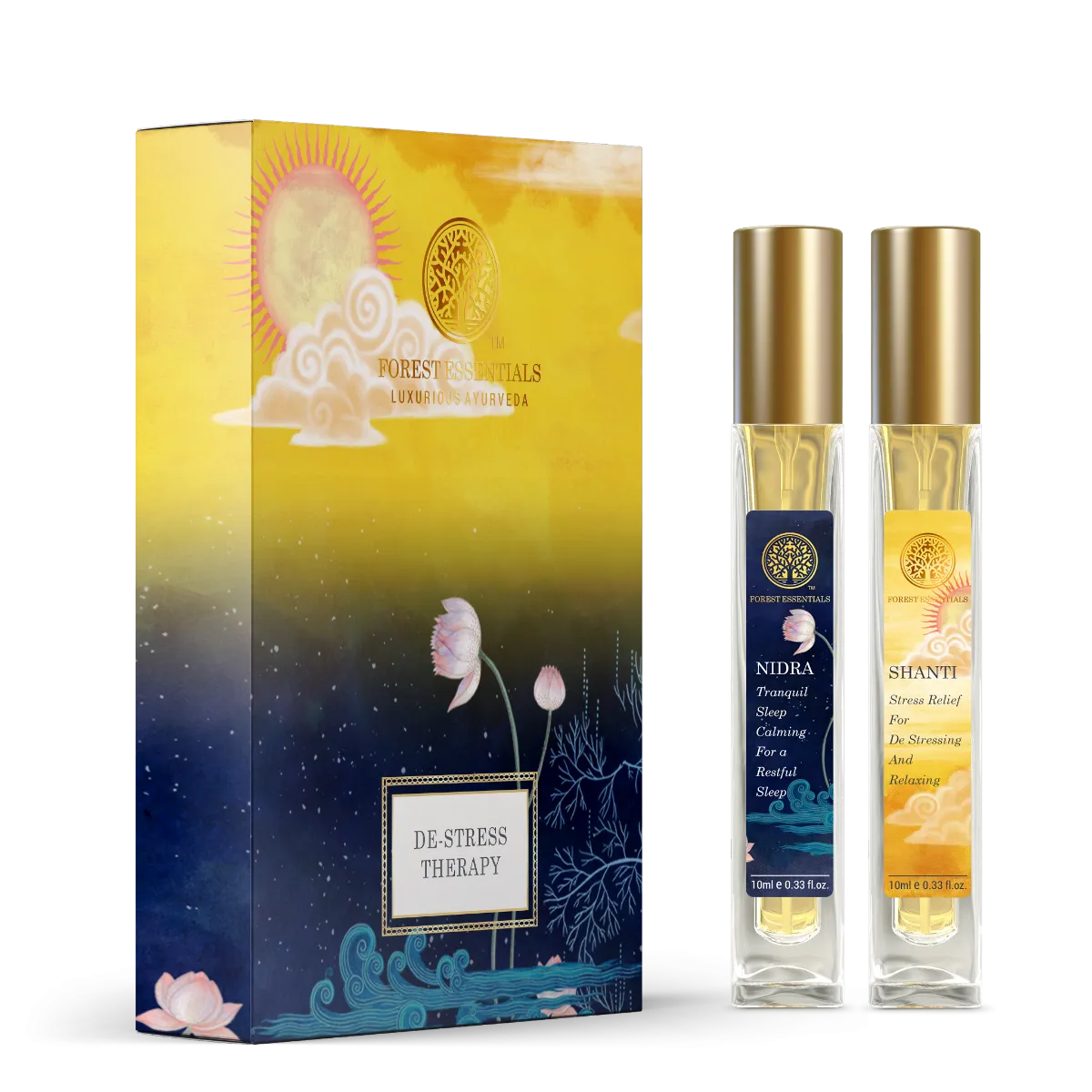 Forest Essentials De Stress Therapy for De-Stressing & Relaxing Calming & Restful Sleep