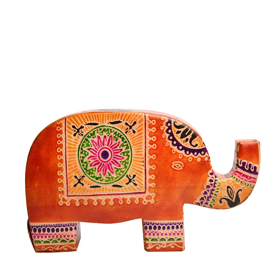 Assorted Animals Leather Money Banks Large