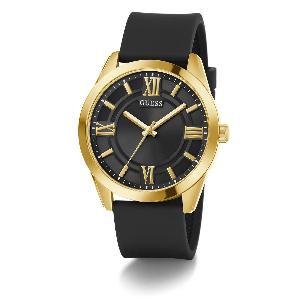 Guess Men Silicone Watch 44 mm