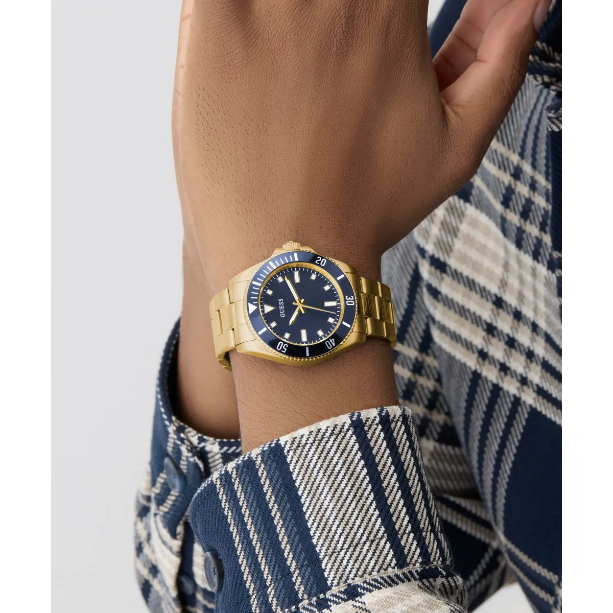 Guess Men Stainless Steel Watch 41 mm