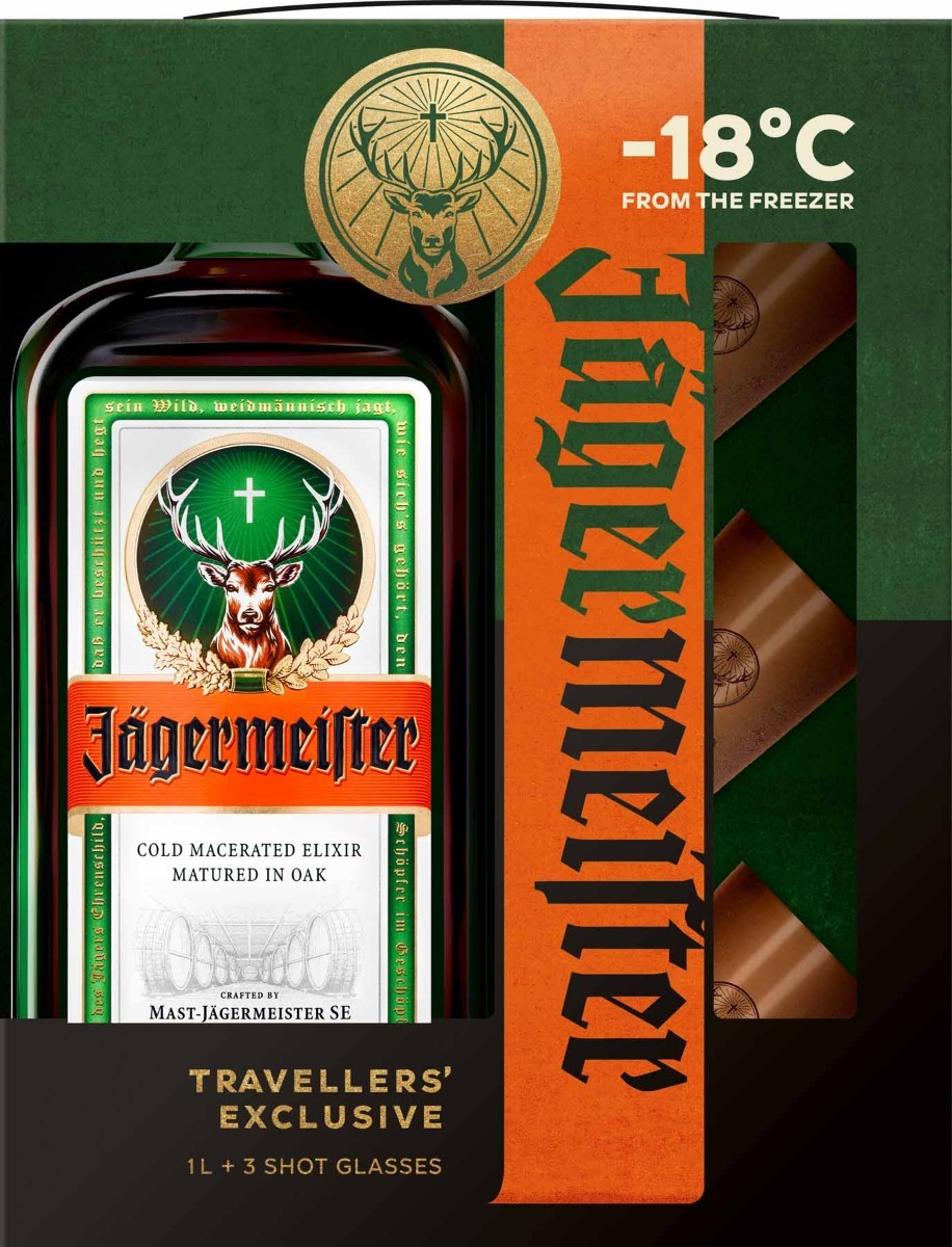 Jagermeister TR Exclusive Gift Pack 100CL