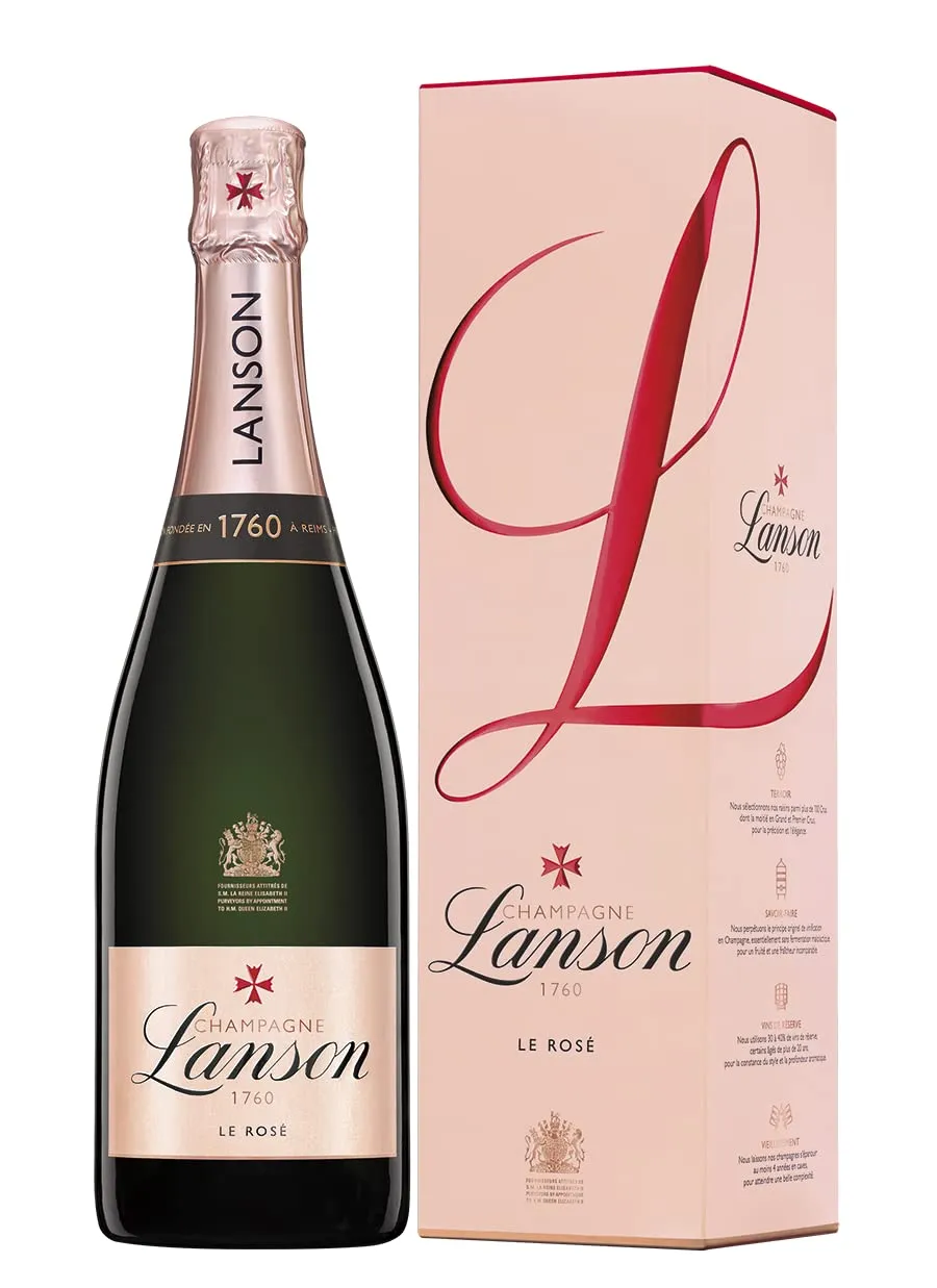 Lanson Le Rose NV Champagne