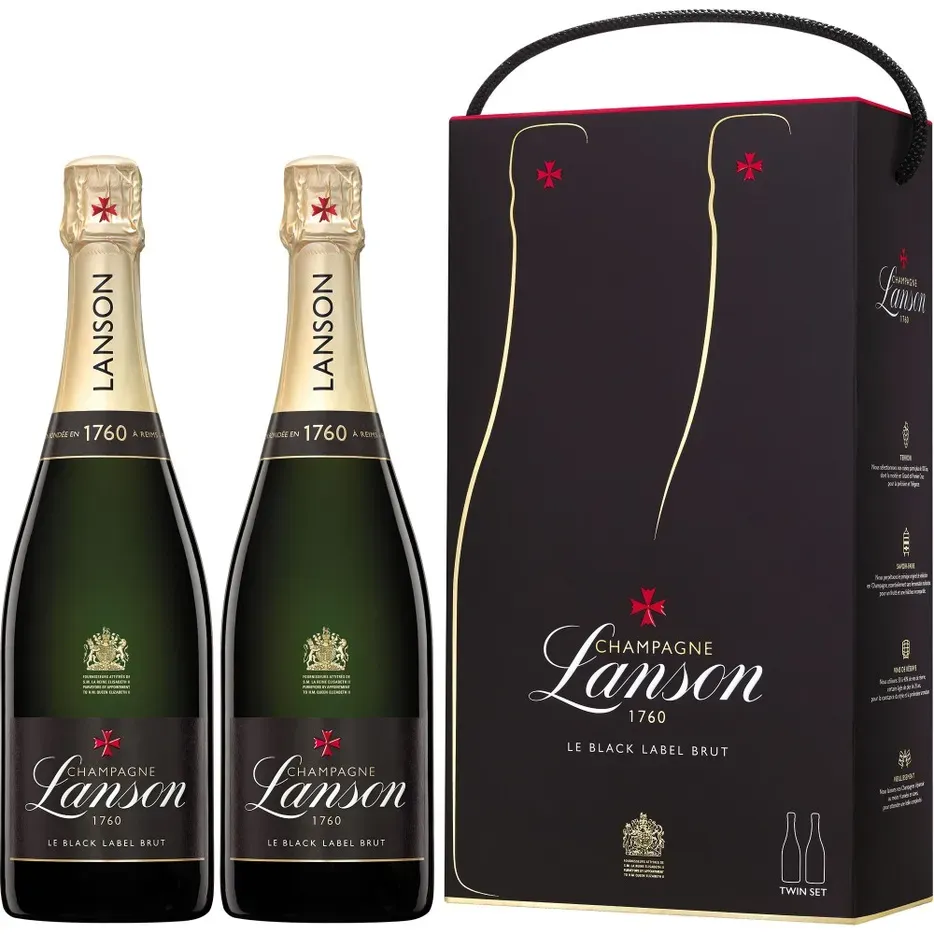 Lanson Twin-Pack Le Black CrÃƒâ€™ation NV