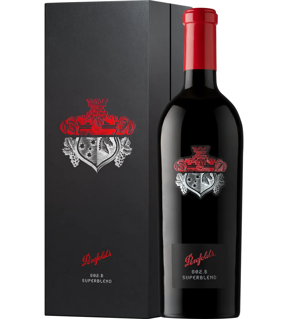 PENFOLDS SUPERBLEND 802-B CABERNET SHIRAZ